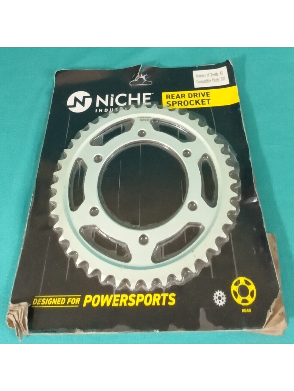 NICHE Rear Drive SPROCKET Teeth 43 Pitch 530 Driven C-DSP-0307 fit Yamaha JT NEW
